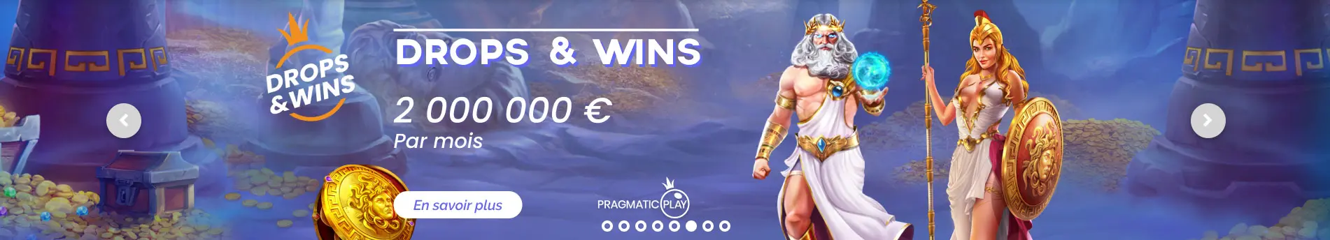 Drop and Wins CLASSY SLOTS CASINO