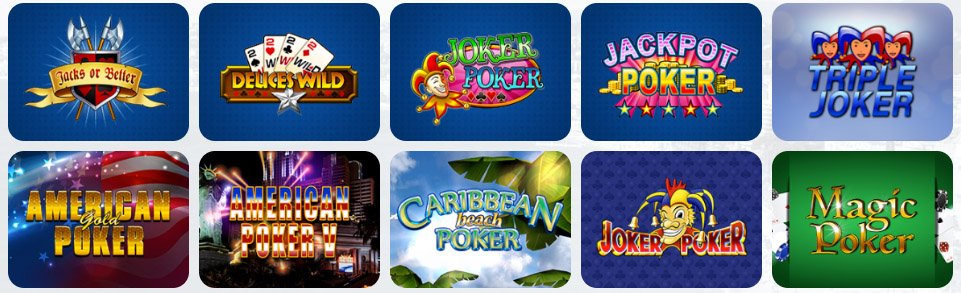 Video Poker Classy Slots Casino
