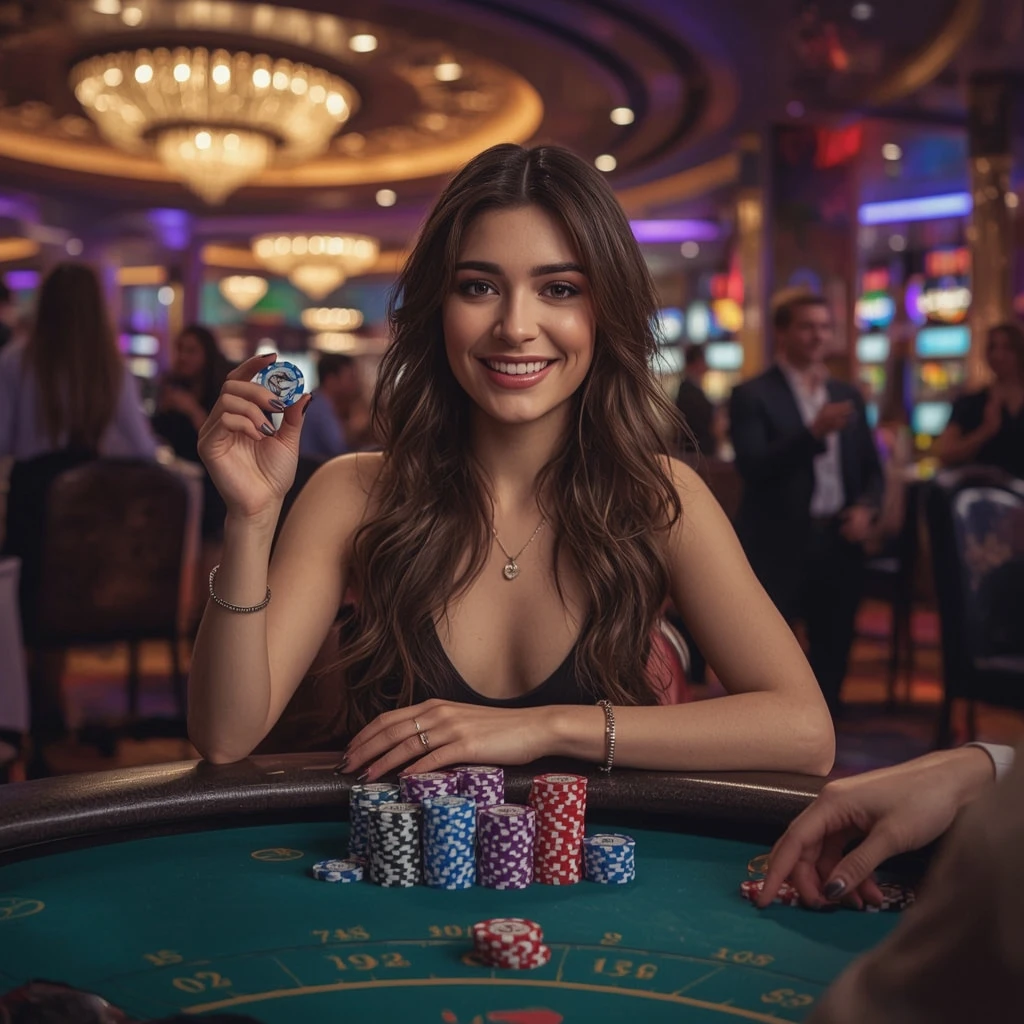 bonus nelle mani di un uomo al casinò CLASSY SLOTS CASINO